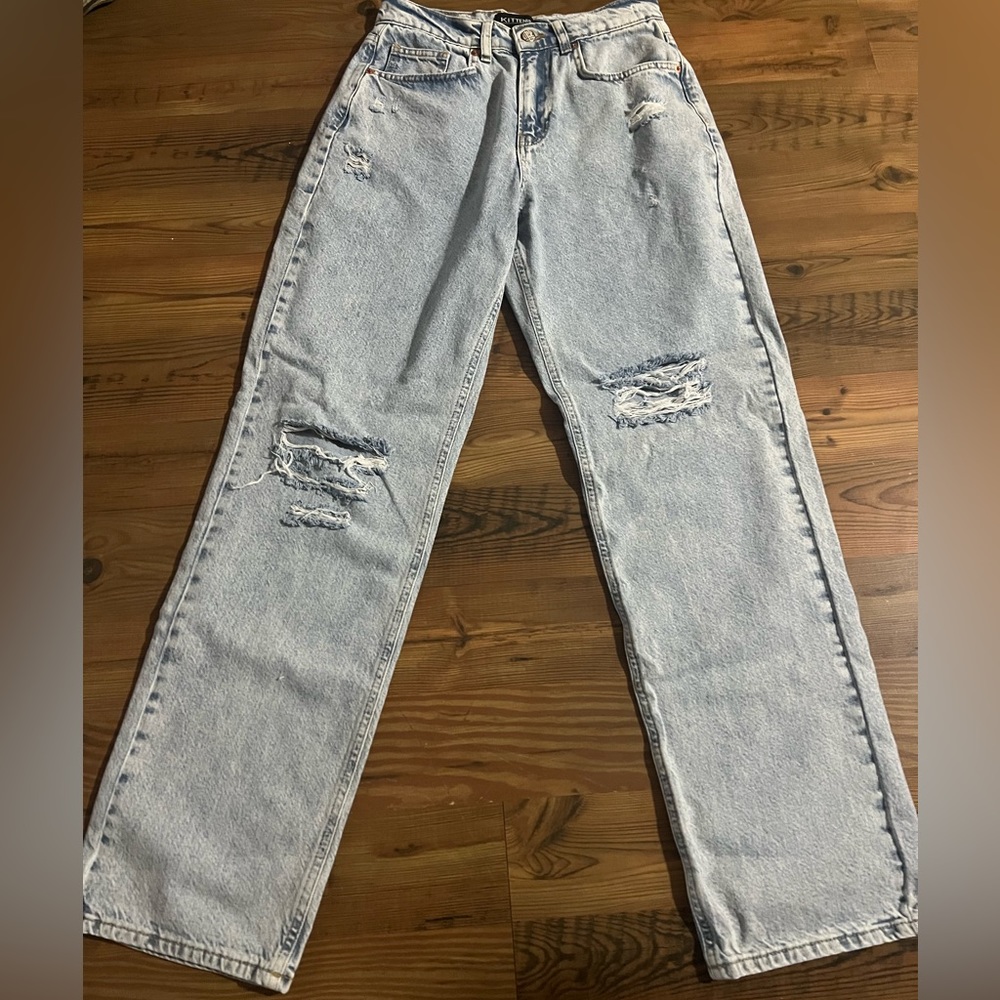 Brand new kittenish high waist jeans